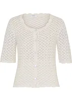 Cardigan traforato, bonprix