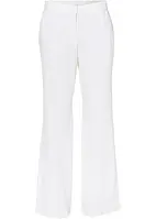 Pantaloni in misto lino con cinta comoda, bonprix