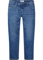 Jeans elasticizzati con cotone riciclato loose fit, straight, bonprix