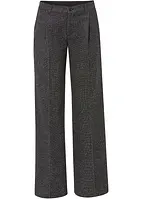 Pantaloni con gambe larghe in simil lana, bonprix