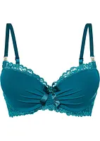 Reggiseno con coppe preformate, ferretto e poliammide riciclata, bonprix