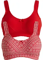 Reggiseno senza ferretto con cotone biologico (pacco da 2), bonprix