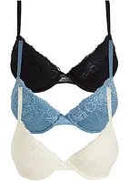 Reggiseno push-up con ferretto (pacco da 3), bonprix