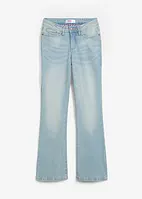 Jeans elasticizzati bootcut, mid waist, bonprix