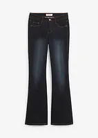 Jeans elasticizzati bestseller con effetto modellante, bootcut, bonprix