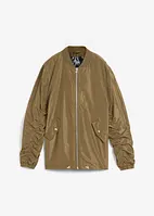 Bomber lungo con dettagli arricciati, bpc bonprix collection