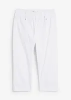 Pantaloni capri elasticizzati con elastico in vita, bonprix