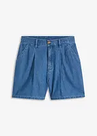 Shorts di jeans larghi in puro cotone, RAINBOW