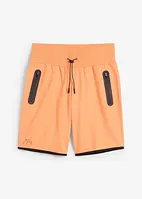 Shorts sportivi in felpa con tasche zippate, bpc bonprix collection