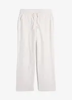 Pantaloni a palazzo in misto lino, bonprix