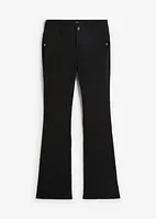 Pantaloni elasticizzati in bengalina, bootcut, bonprix