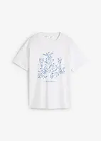 T-shirt con stampa in cotone biologico, bonprix