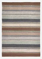 Tappeto kilim a righe in colori naturali delicati, bonprix