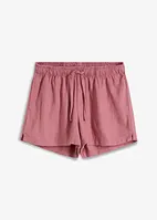 Shorts in misto lino con spacchi laterali, BODYFLIRT