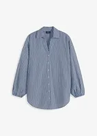 Camicia lunga oversize in puro cotone, bonprix