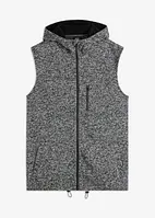 Gilet in pile a maglia, bonprix