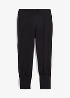 Pantaloni capri sportivi alla turca ultra morbidi, bonprix