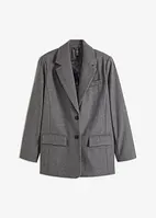 Blazer in simil lana con spalline imbottite, bonprix