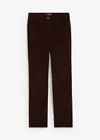 Pantaloni di velluto a coste elasticizzati, straight, bonprix