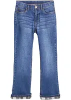 Jeans termici elasticizzati bootcut, bonprix