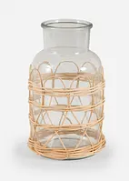 Vaso con rattan intrecciato, bonprix