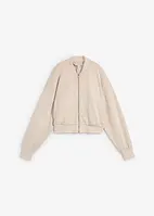 Bomber oversize in felpa, bonprix