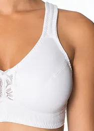 Reggiseno senza ferretto  con cotone biologico (pacco da 2), bonprix