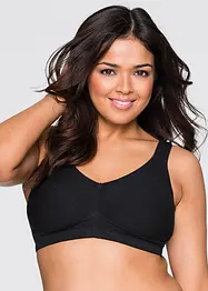 Reggiseno senza ferretto  con cotone biologico (pacco da 2), bonprix
