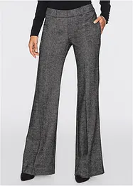 Pantaloni con gambe larghe in taglia corta, bonprix