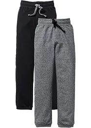 Pantaloni in felpa (pacco da 2), bonprix