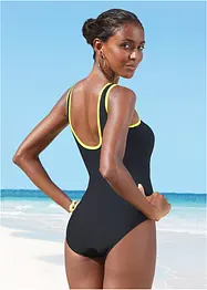 Costume intero con cerniera e effetto modellante leggero, bonprix