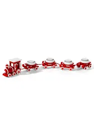 Portalumini a forma di trenino di Natale (set 5 pezzi), bonprix