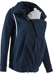 Felpa prémaman con zip e inserto babywearing 3 in 1, bonprix