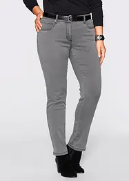 Jeans elasticizzati slim, a vita media, bonprix