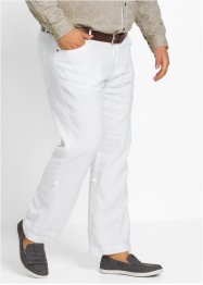 Pantaloni in lino regolabili regular fit, bonprix