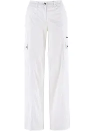 Pantaloni cargo lunghi, vita media, bonprix