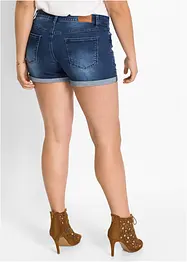 Shorts di jeans con ricamo, bonprix