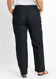 Pantaloni in misto lino con cinta comoda, bonprix