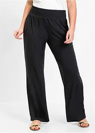 Pantaloni a palazzo in jersey, bonprix