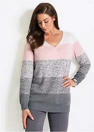 Maglione lungo con cachemire, bonprix