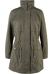 Parka di cotone foderato in jersey, bonprix