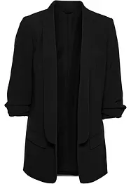 Blazer lungo con maniche drappeggiate, bonprix