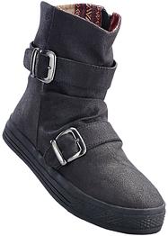 CUSHIONAIRE Stivale Da Donna In Pelle Vegana Con Memory Foam: Comfort E Stile, Disponibile In Varie Larghezze, Nero 39 EU - 5