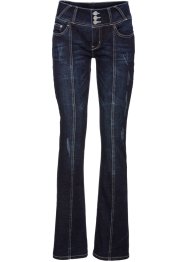 Jeans bootcut con impunture modellanti, RAINBOW