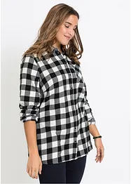 Camicia lunga in flanella, bonprix