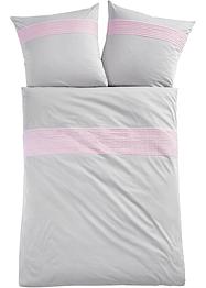 Sleepdown Pintuck - Set Di Biancheria Da Letto Con Federe, A Righe, Di Lusso, Facile Da Pulire, Morbido, Morbido, Con Federe, Per Letto Matrimoniale (200 X 200 Cm - Foto 8