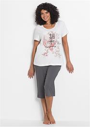 Tuta Pigiama Per Donna Con Cerniera Posteriore E Sulle Gambe – Normann Care, Manica Corta, 100% Cotone, Taglia X-Large, Marina - 2