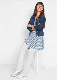 Maglia lunga in misto viscosa, bonprix