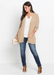 Blusa con pizzo, bonprix