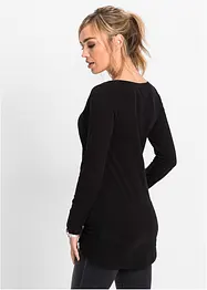 Maglia a maniche lunghe in puro cotone, bonprix